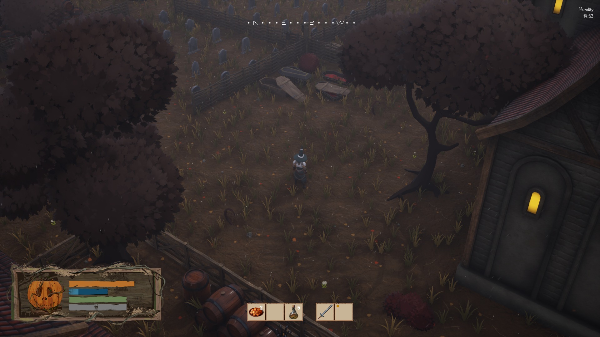 HallowCraft — exploring the autumn world