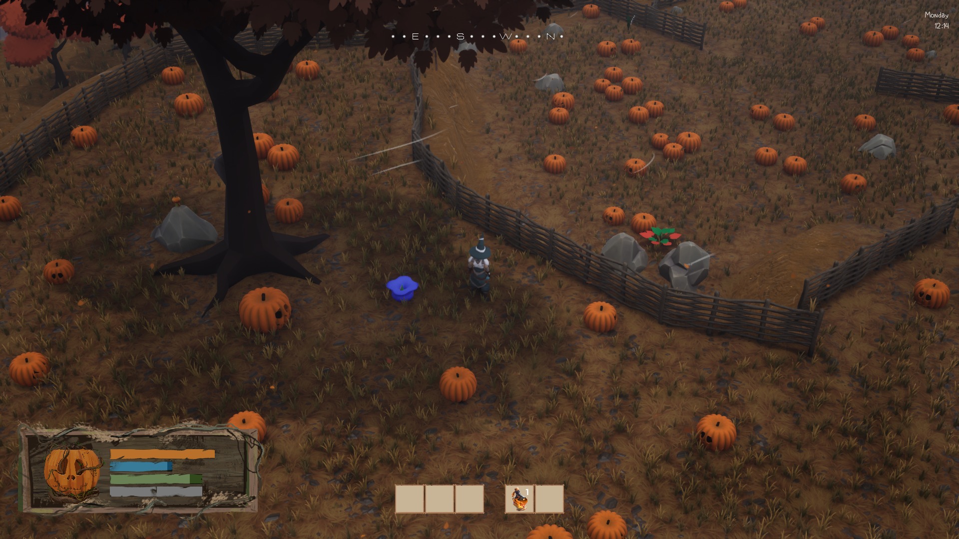 HallowCraft — game scene